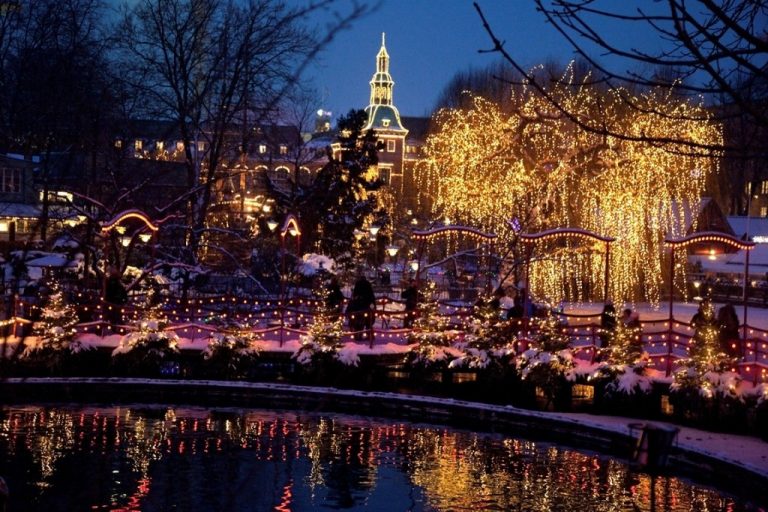 kerst in tivoli denemarken