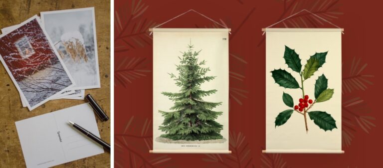 Zweedse kerstkaarten van Loveprinten